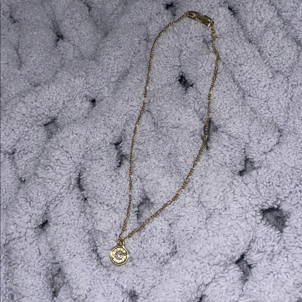 EUC Givenchy Gold Chain Necklace with Pendant